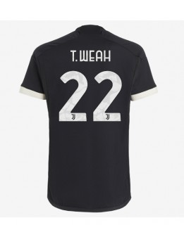 Billige Juventus Timothy Weah #22 Tredjedrakt 2023-24 Kortermet
